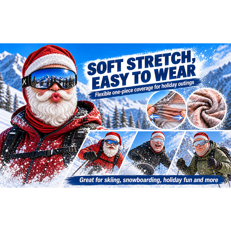 3D Printing Mask - Masque de ski 3D amusant pour