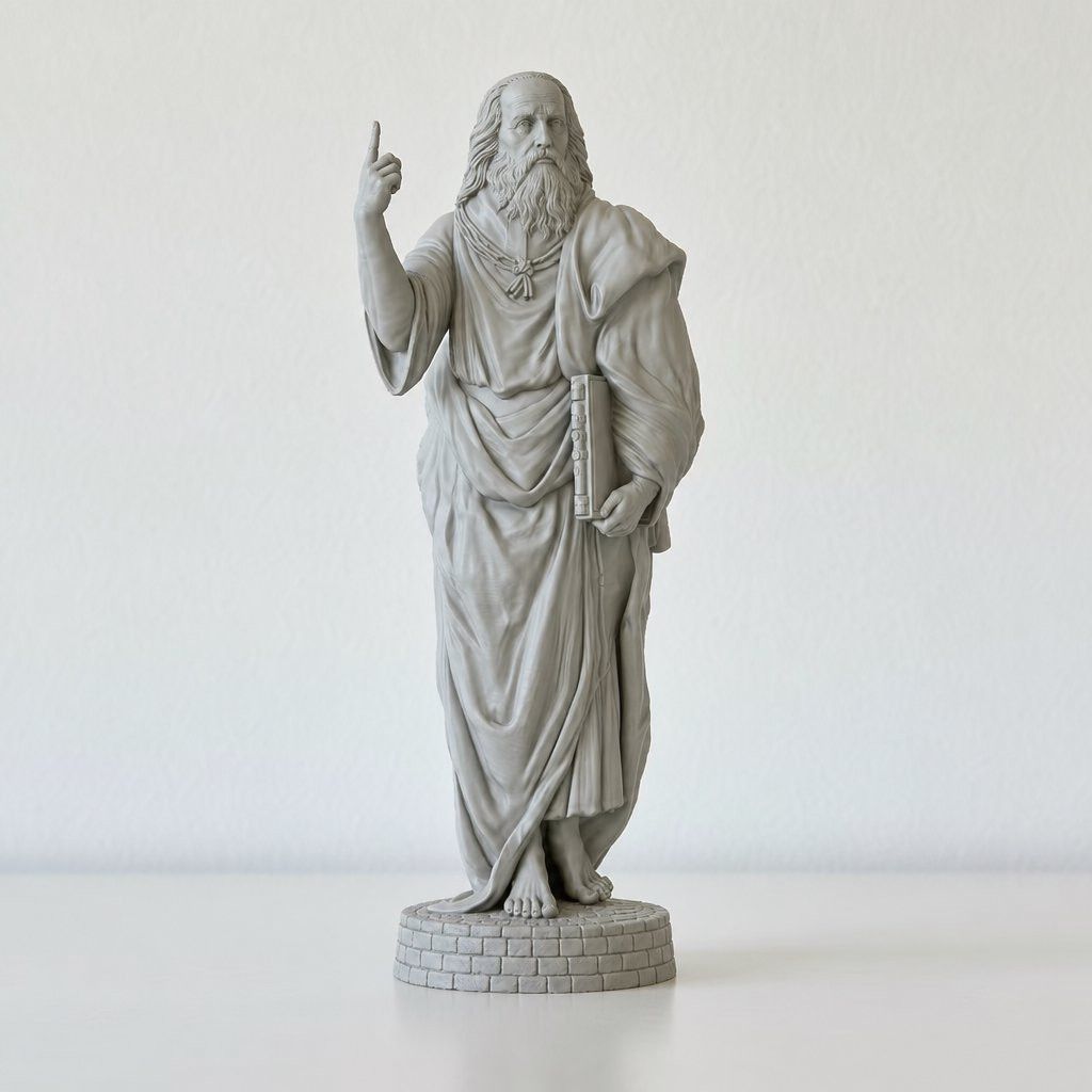 3D Printing Guide - Statue de Platon, le Guide, collection