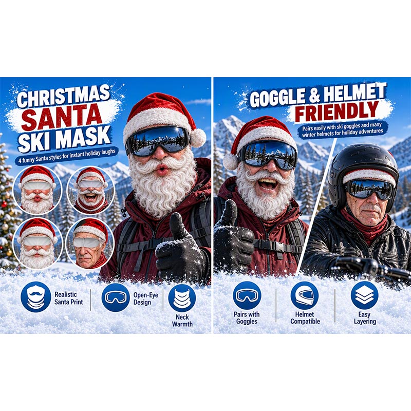 Masque de ski 3D amusant pour  - 3D Printing Mask avis et prix