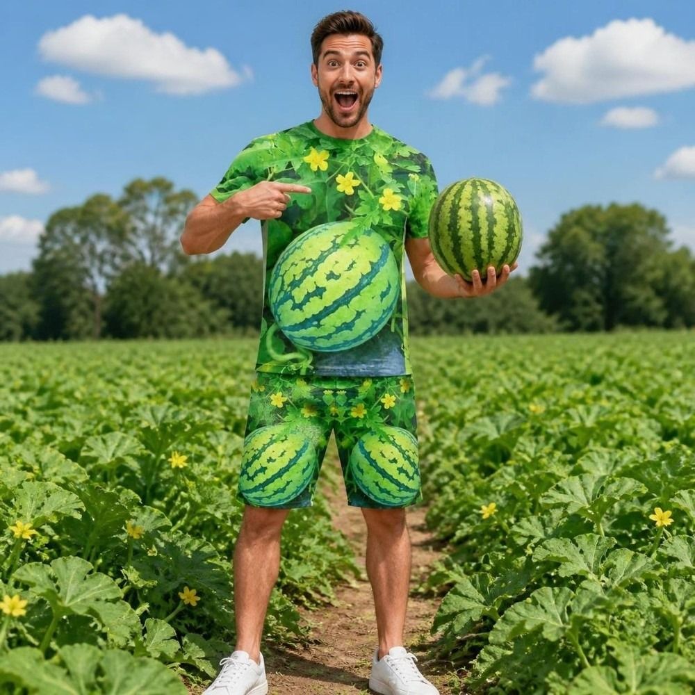 T-shirt à manches courtes avec - 3D Printing Custom avis et prix
