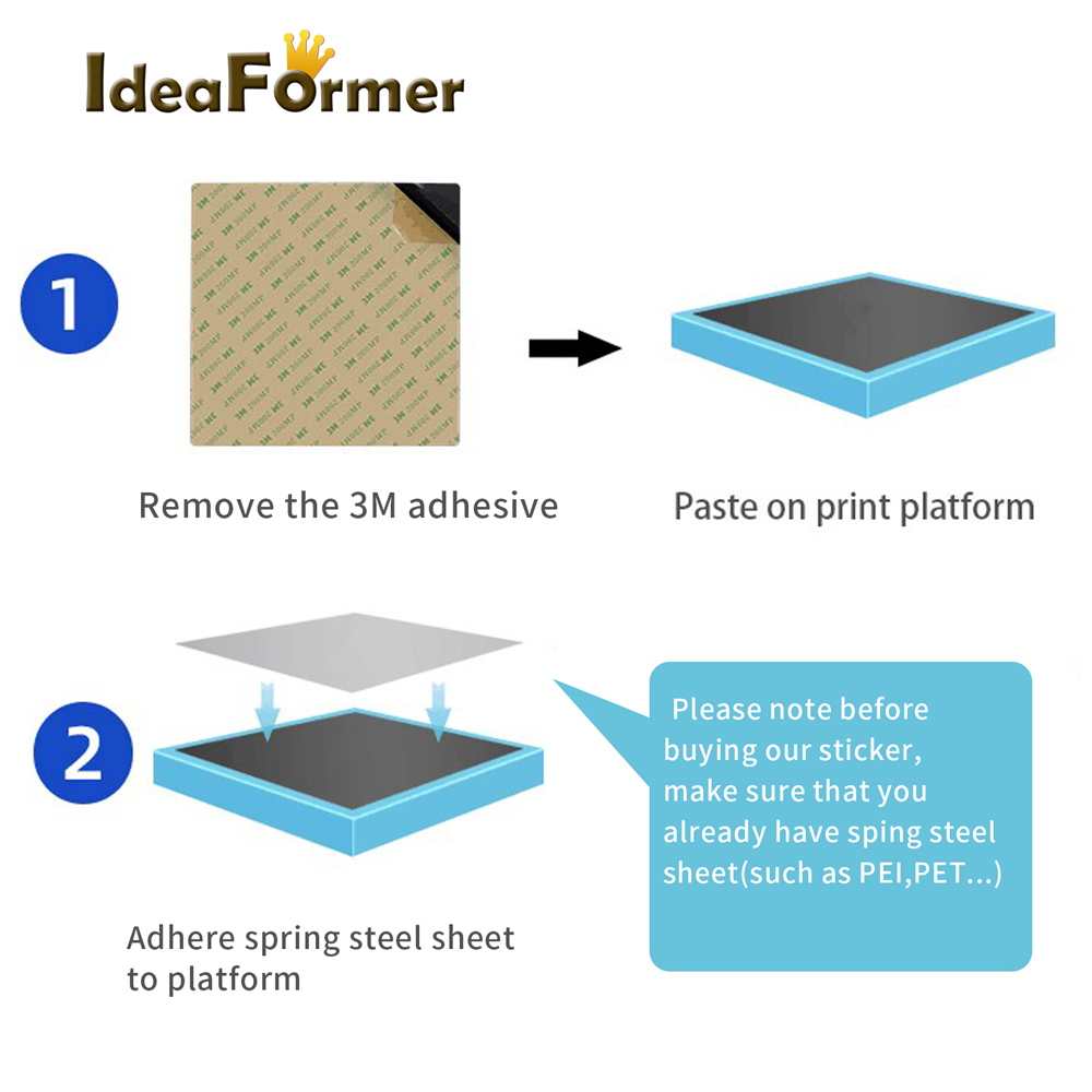 Base magnétique avec adhésif 3 - 3D Printing Guide avis et prix