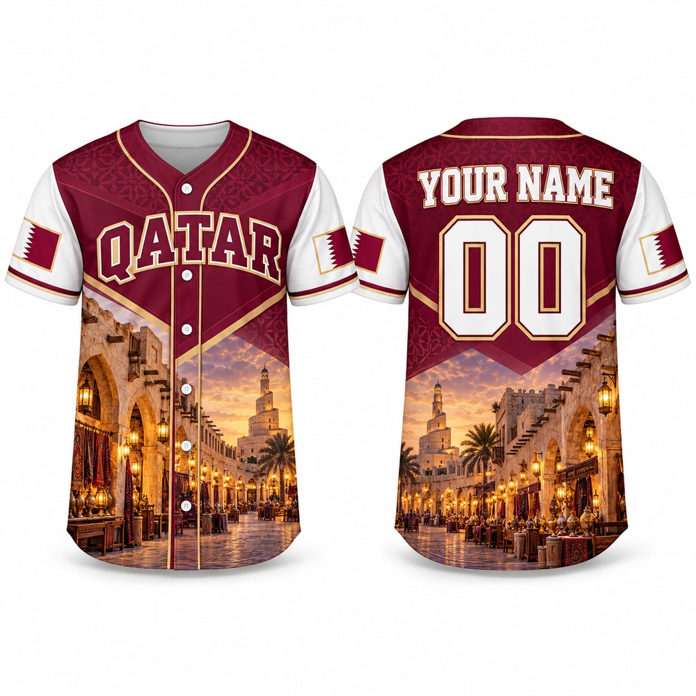 Maillot de baseball imprimé Qa - 3D Printing Qatar avis et prix